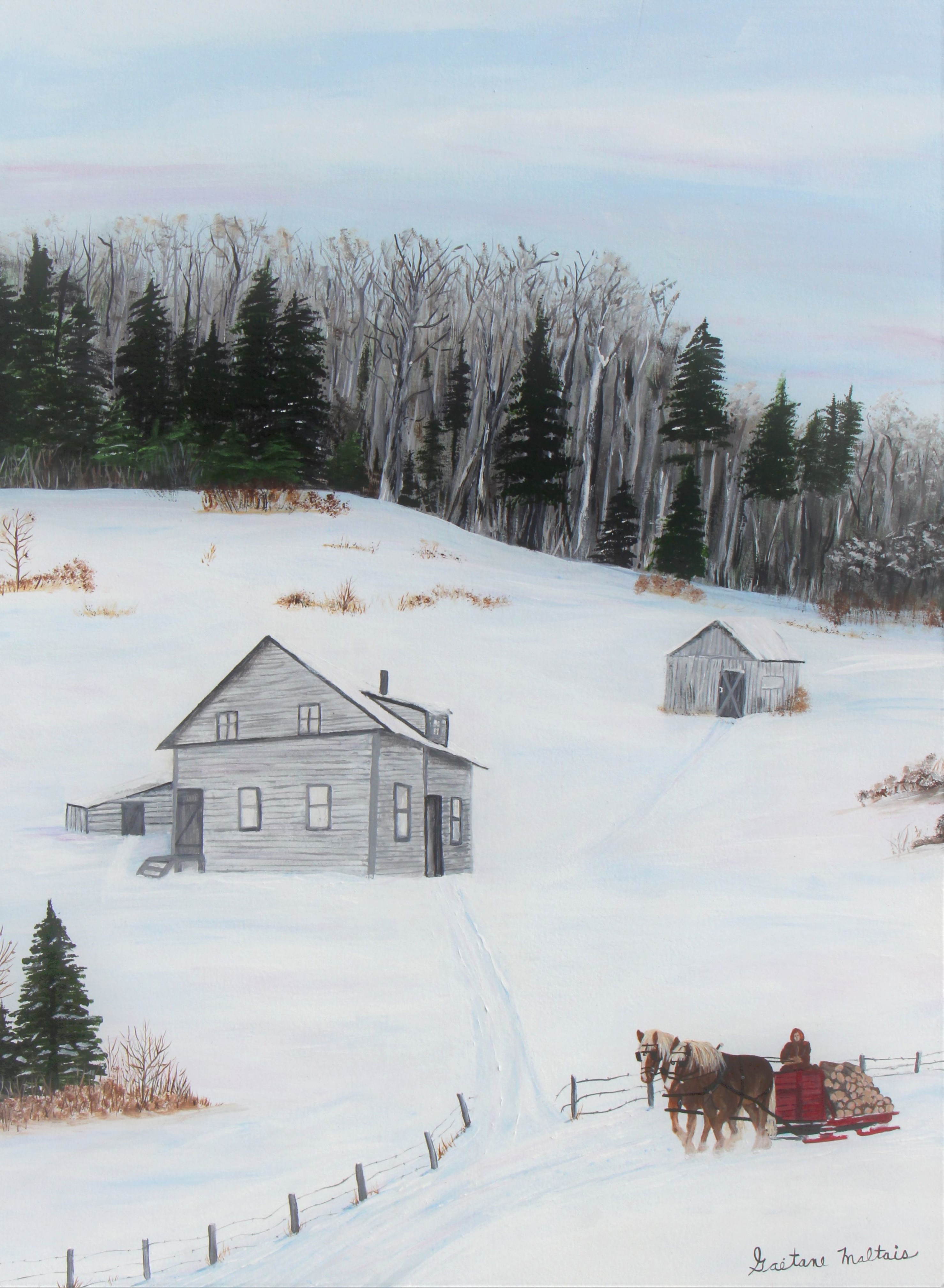 Hiver D antan Rouyn Noranda Ville De Culture